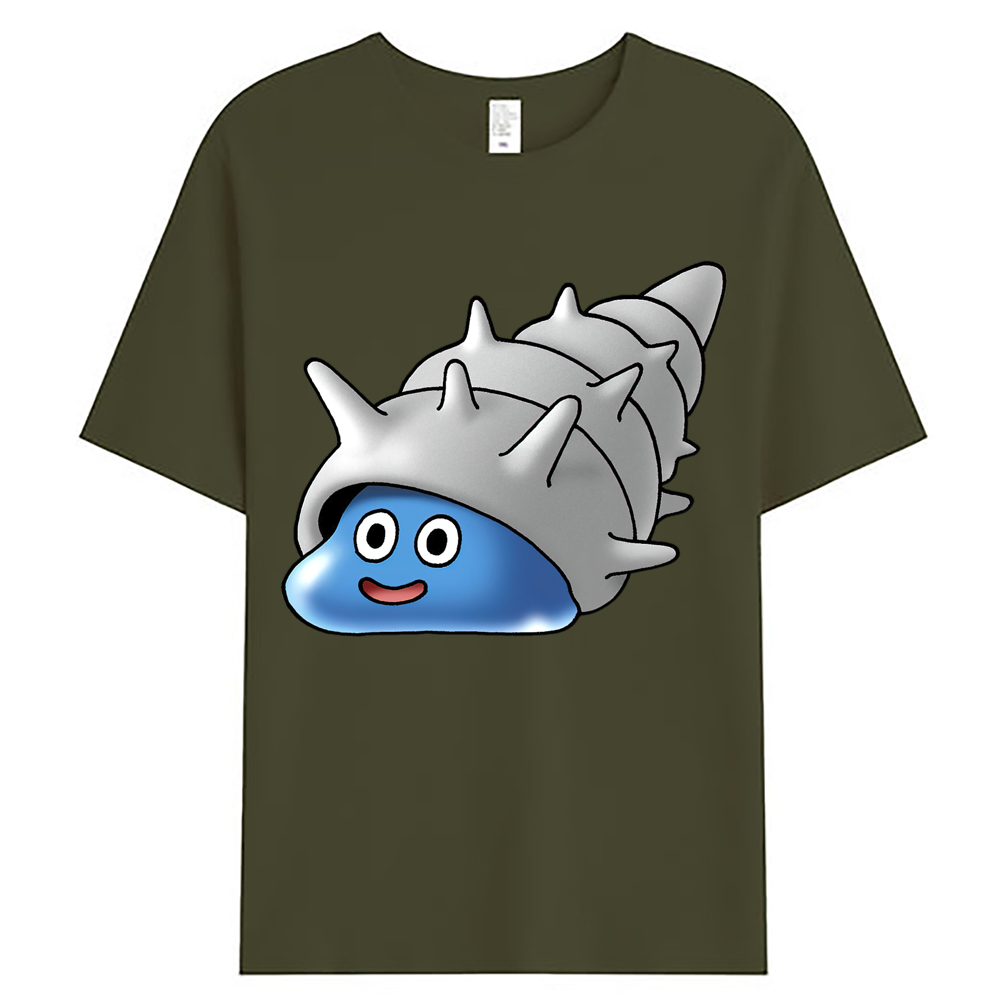（画像用） ドラゴンクエスト Doragon Kuesuto Dragon Quest 綿100％ メンズ半袖Tシャツ｜肌触りやわらか＆通気性
